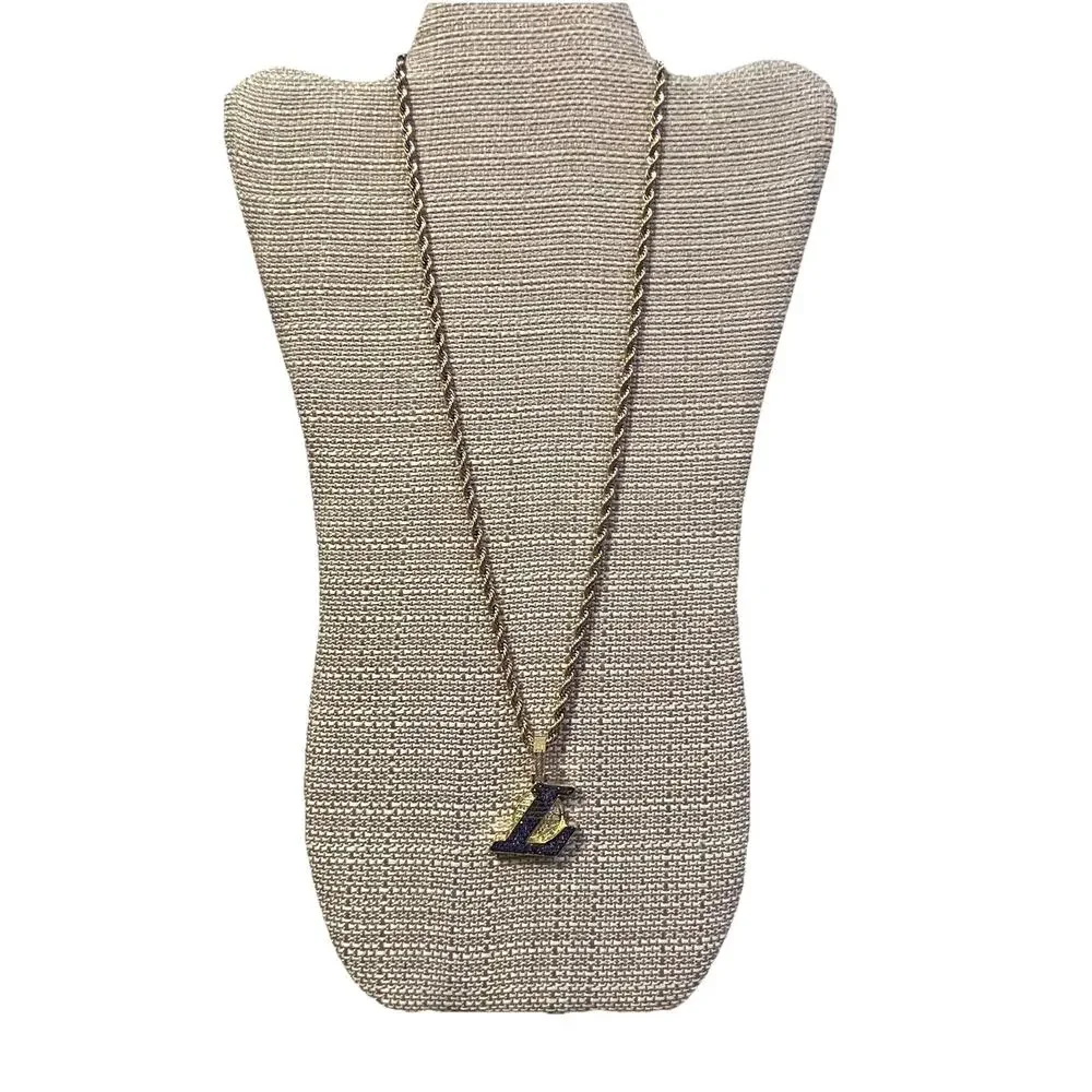 Lakers NBA Gold Plated Pendant And Chain GLD